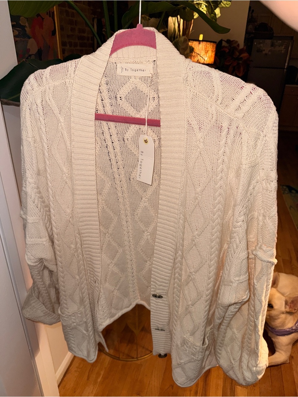 Anthro + Boho | Slouchy Cardigan Sweater | NWT